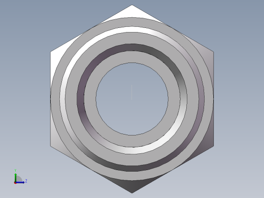 英制锥管螺纹直接头、1DT-24-08SP左视缩略图