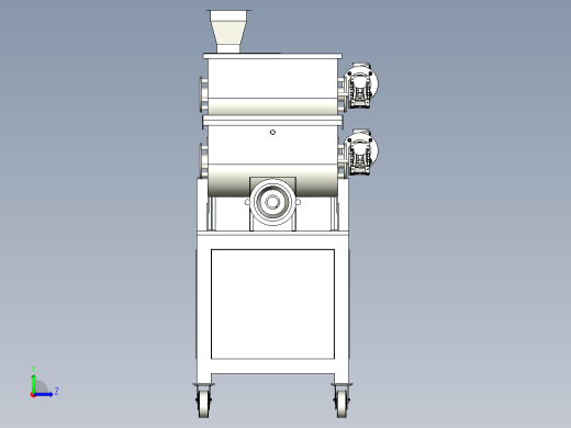 面条机设计图档左视缩略图