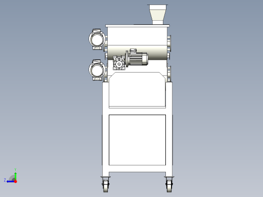 面条机设计图档右视缩略图