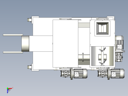 面条机设计图档俯视缩略图