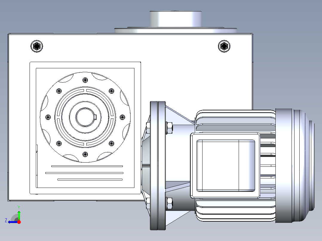 RU140DF意米精密分割器右视图