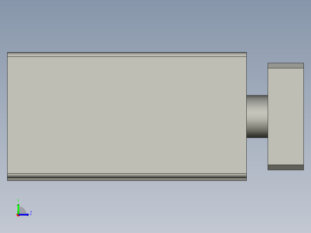 QGJT-MGPM20-30-Z76(0)左视图