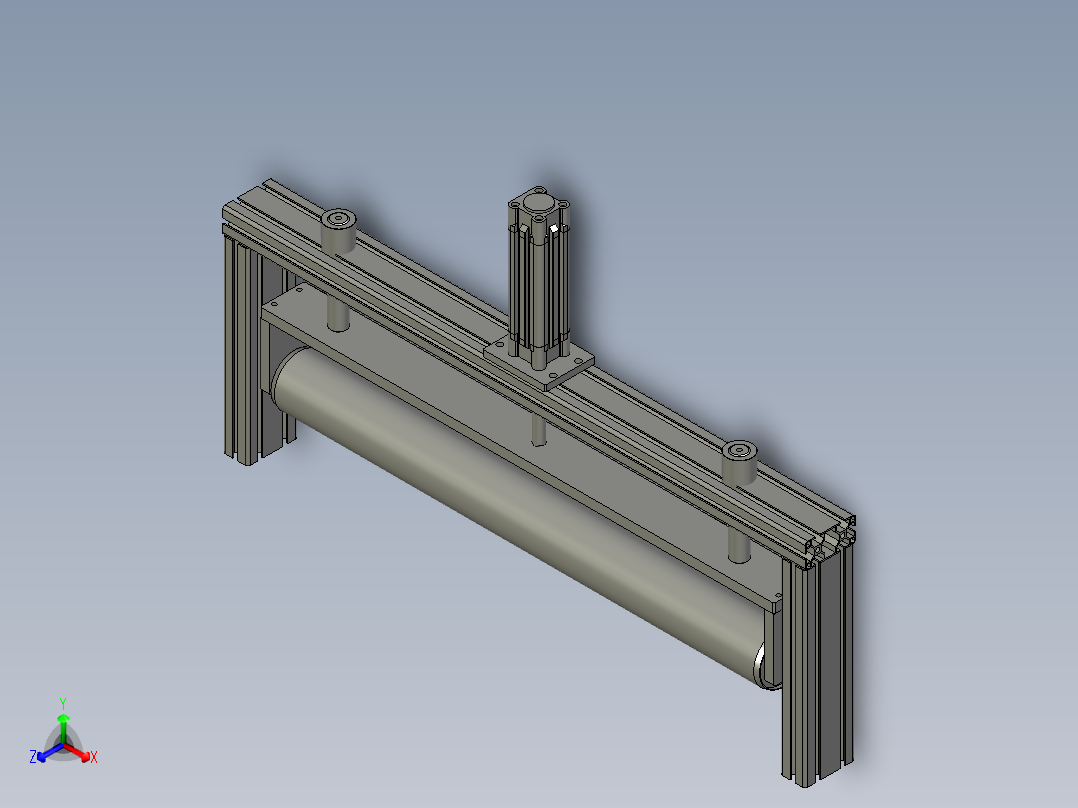膜双面胶滚压单元组件