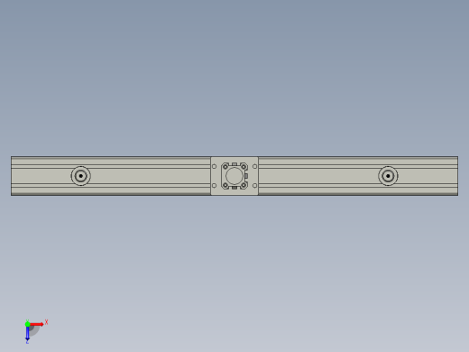 膜双面胶滚压单元组件俯视缩略图