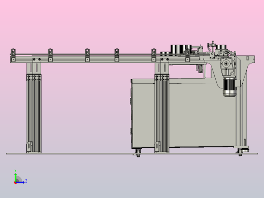 固定产品输送机左视缩略图