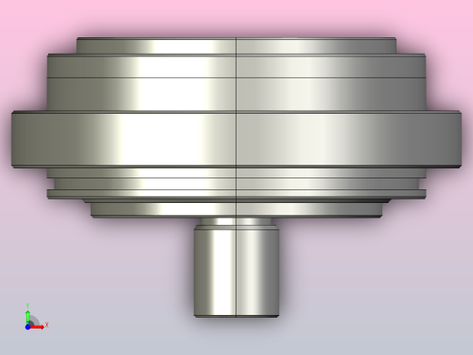 RV减速器常规产品外形图ZD-190BX-   -RVE-B-B-24X34L115-3001前视缩略图