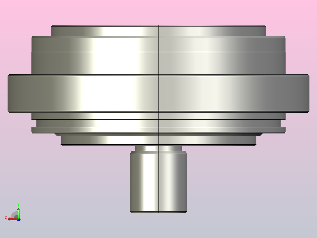 RV减速器常规产品外形图ZD-190BX-   -RVE-B-B-24X34L115-3001后视图