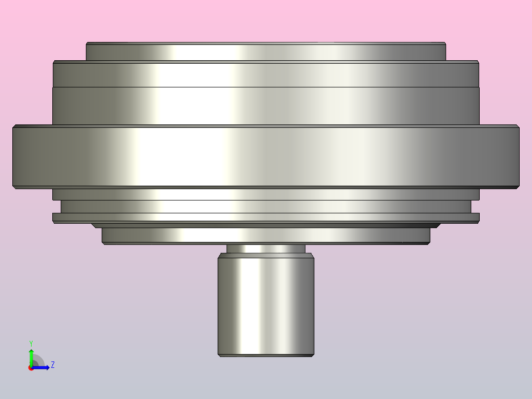 RV减速器常规产品外形图ZD-190BX-   -RVE-B-B-24X34L115-3001左视图