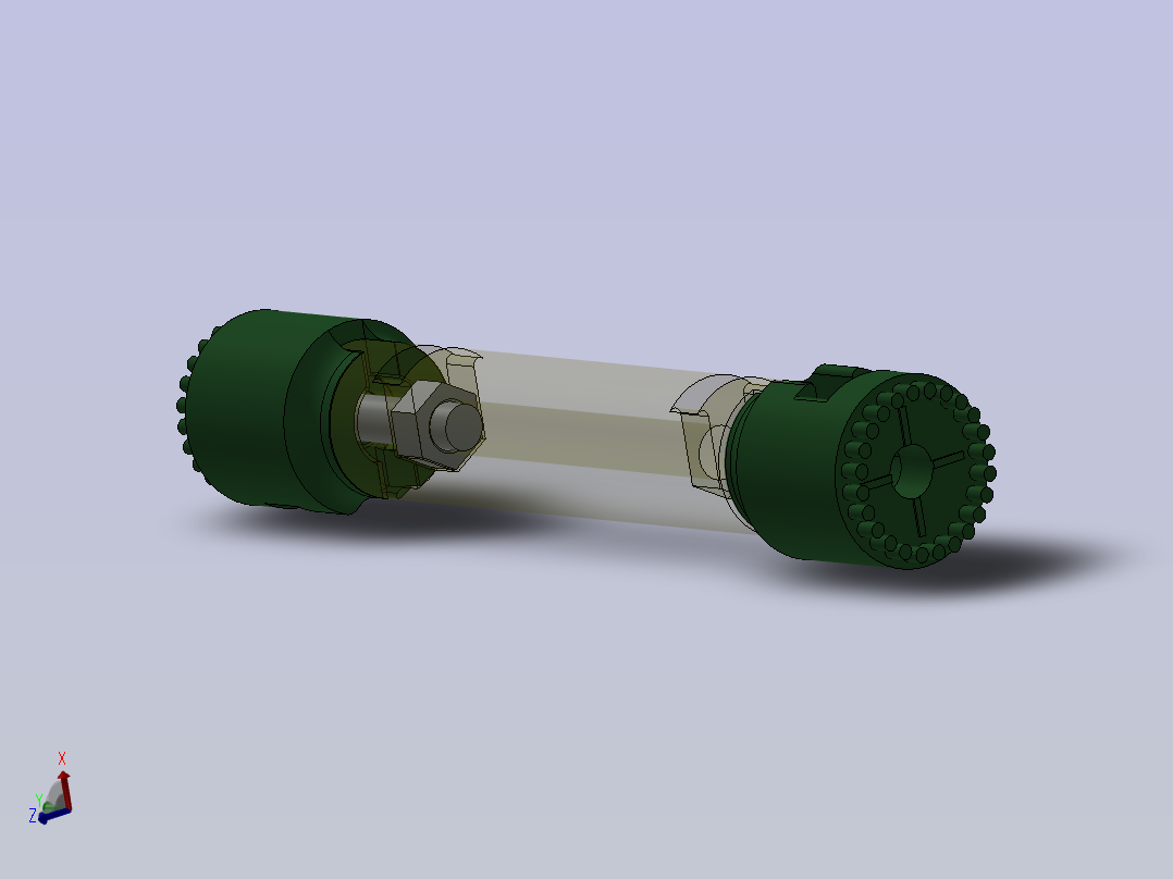 定制线材与组织缠绕机制主视图