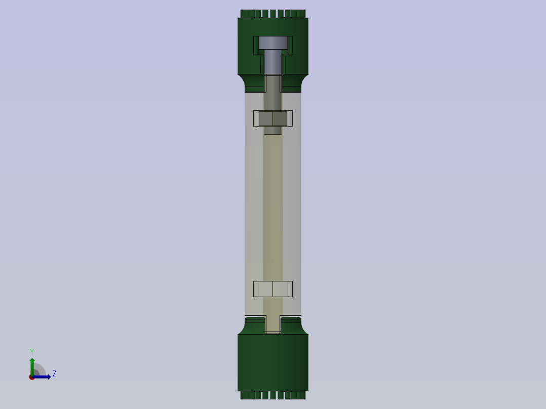 定制线材与组织缠绕机制左视图
