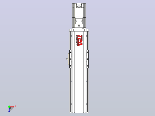 日规模组半封闭丝杆TPA-HNR-85D-1610C-L150-M-Y-P20-N3俯视缩略图