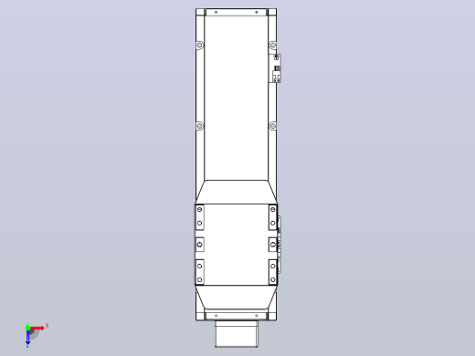 滚珠丝杠直线轴内置导轨TPA-GCR-150-2010C-L300-MP-M75-N3俯视缩略图