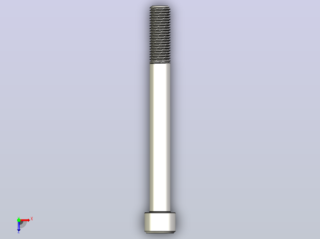 DIN_EN_ISO_4762_M16x160.ipt内六角螺钉俯视图