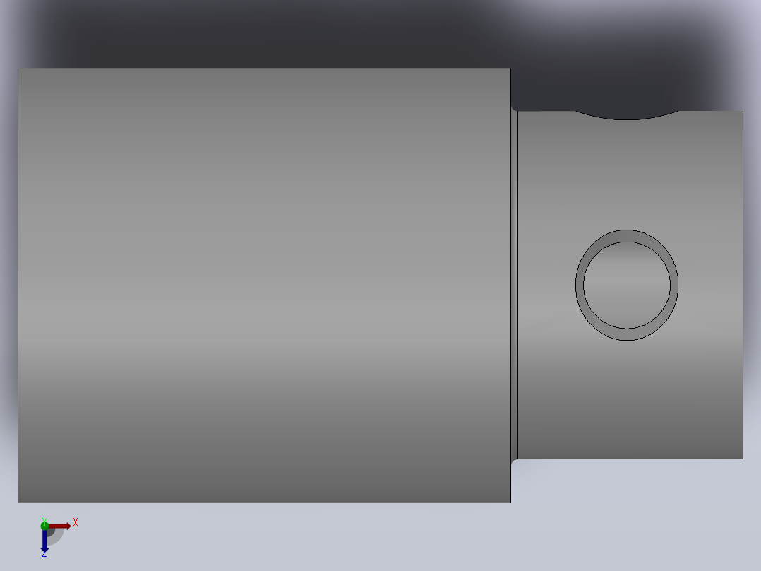 宽度6-32法兰型平皮带用滑轮[BFDAF-15-C5-16-A-FC-8-FS-15-FN]俯视图