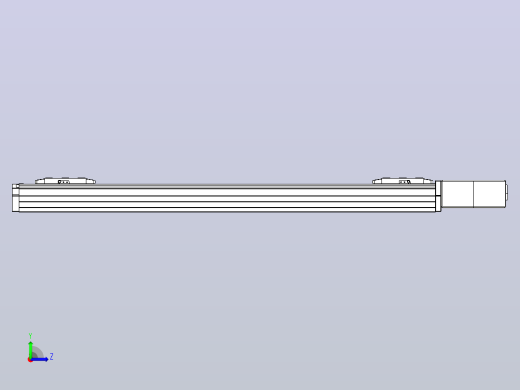 皮带直线轴双滑块型TPA-GCBS-80-P60-L300-QL-M20-N3左视缩略图