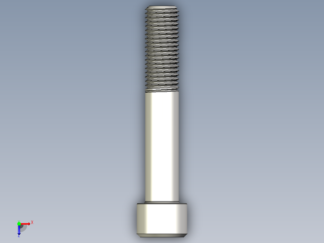 DIN_EN_ISO_4762_M24x140.ipt内六角螺钉俯视图