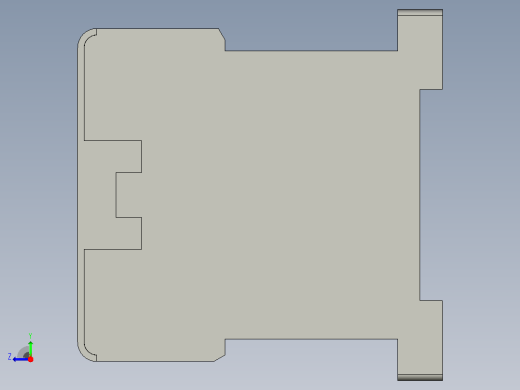 辅助接触器METALTEX模块右视缩略图