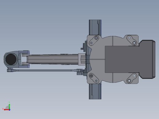 ABB IRB 460高速码垛机器人3D图纸后视缩略图