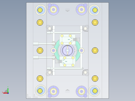 Q047-三孔面板插座注塑模具设计【三维UG】后视缩略图