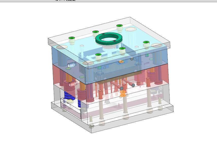 Q047-三孔面板插座注塑模具设计【三维UG】