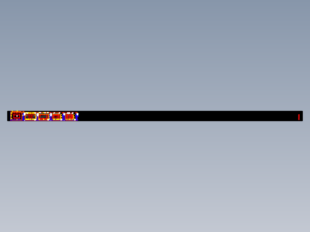 整木古典中式别墅样板房书房设计CAD施工图天花吊顶书柜护墙板 9.8