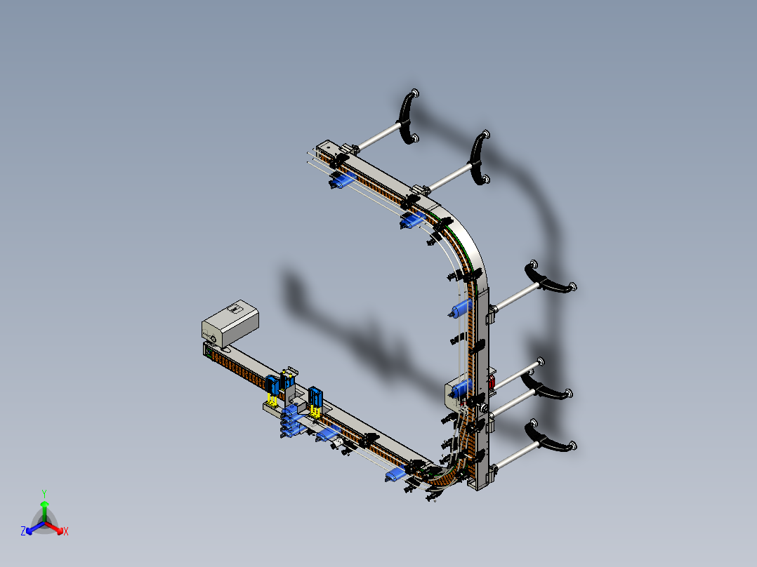 瓶子U型线输送机
