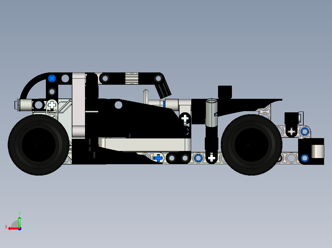 lego-technic-42046-getaway-racer.1-乐高玩具赛车后视图