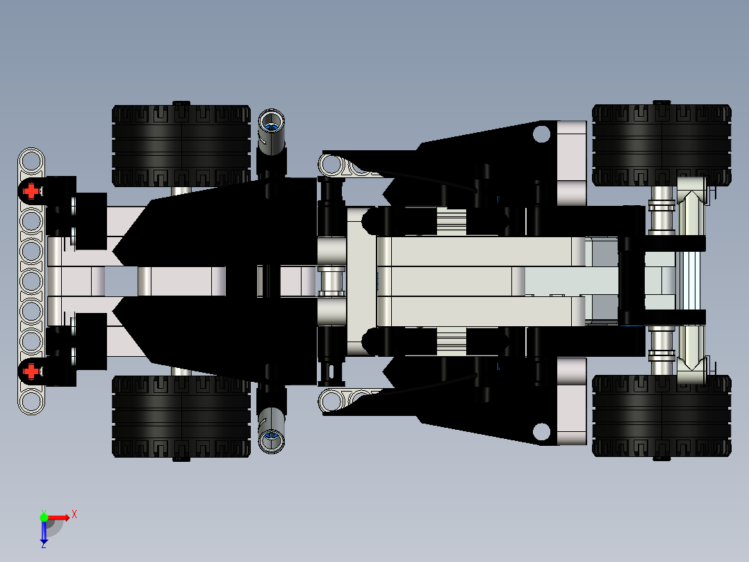 lego-technic-42046-getaway-racer.1-乐高玩具赛车俯视图