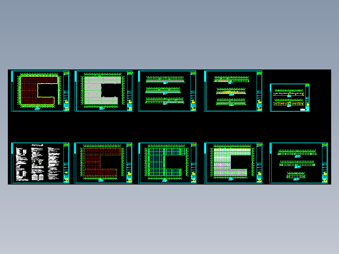 安微晨旺钢结构工程CAD