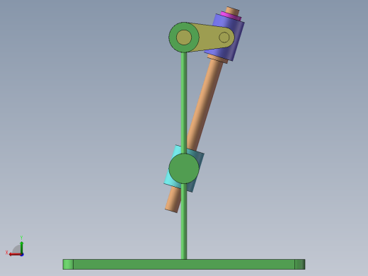 四连杆机构后视缩略图