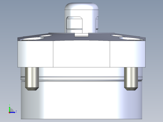 KOSMEKSFK3150-GN多系列多零件图纸模型左视缩略图
