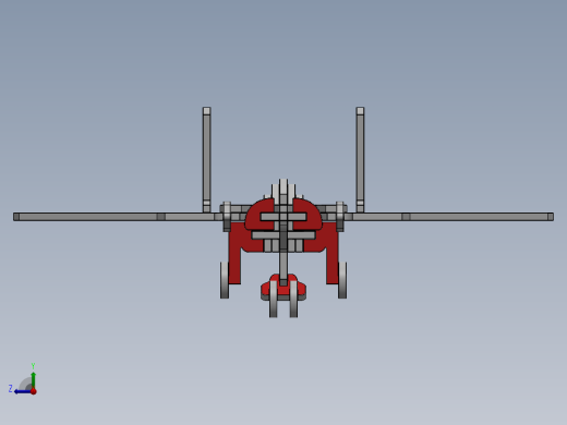 激光下料拼图战机AutoCAD, Parasolid, SOLIDWORKS 2016, STEP _ IGES右视缩略图