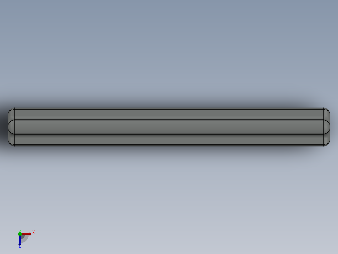 乐高机械组车桥-32073 OldGray Technic Axle 5俯视图