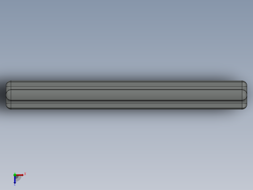 乐高机械组车桥-32073 OldGray Technic Axle 5俯视缩略图