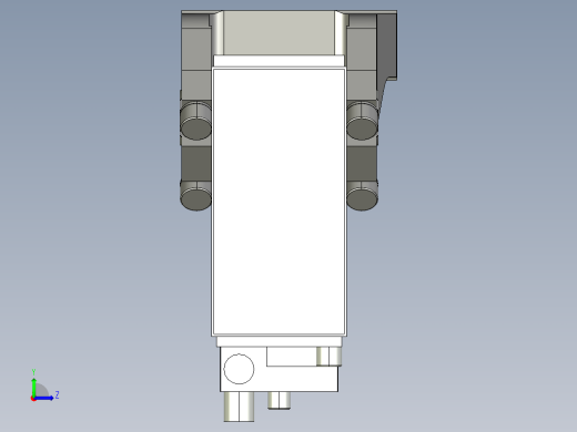 德克斯TUNKERS气缸数模V2 63.1 A12 T12 45~105_GRAD左视缩略图