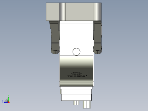 德克斯TUNKERS气缸数模V2 63.1 A12 T12 45~105_GRAD右视缩略图