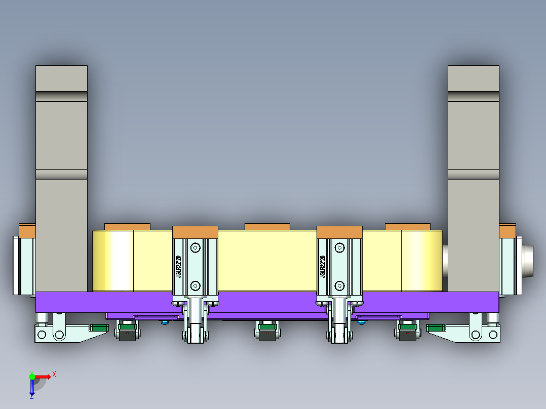 X1-C-US-笔记本CNC工装夹具三维模型WWAN-V0-CNC4-内腔加工-200831俯视图