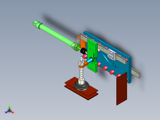 吸附式90度翻转机构