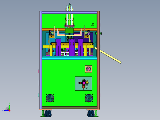 工业包装流水线折盒机右视缩略图