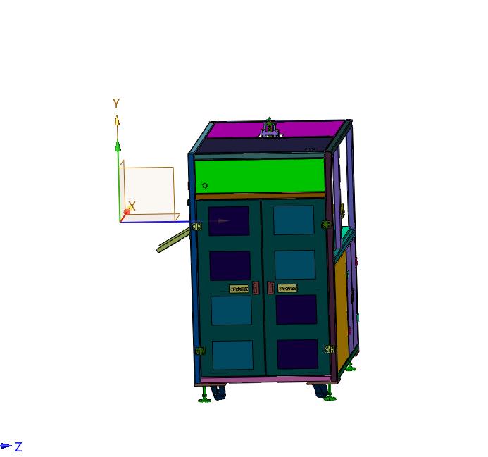 工业包装流水线折盒机