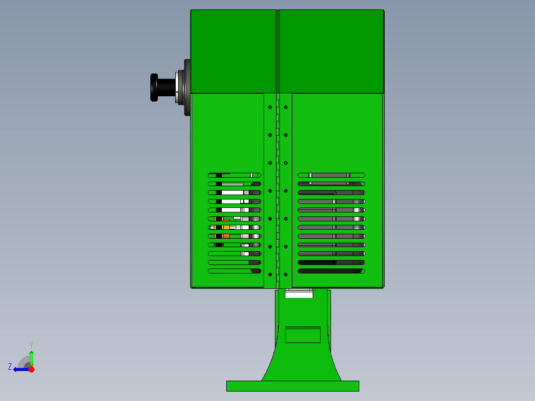 自动铆钉机右视图