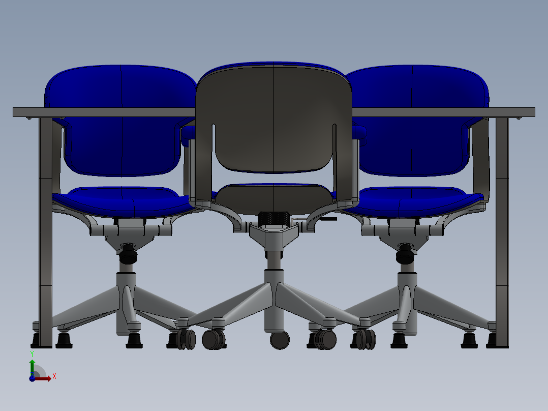 椅子、凳子(14)前视图