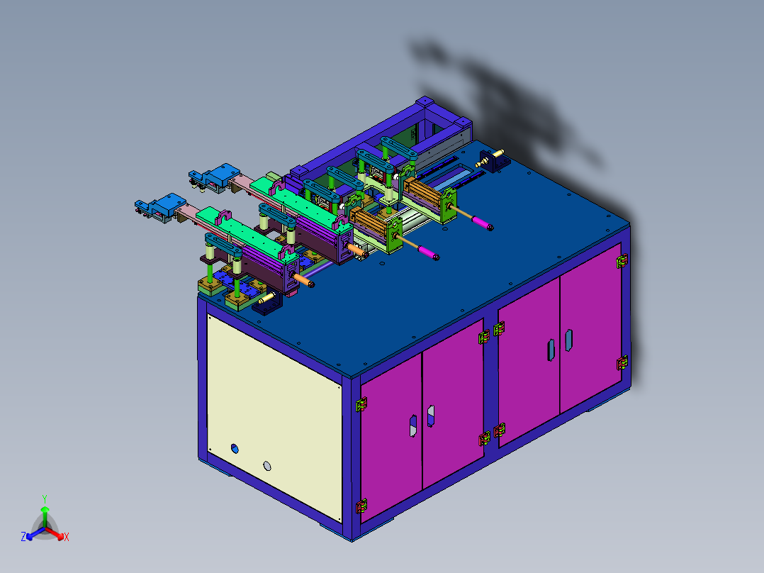 冲床上下料机械手（水平移动）