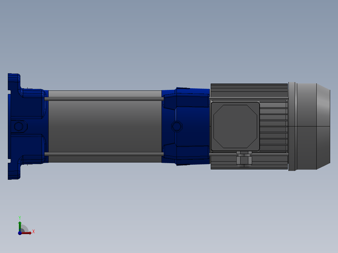 泵 CVM B 50Hz.538 LB25前视图
