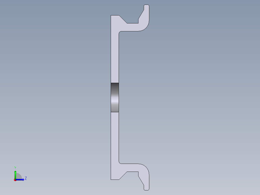 BAA1000PN10（导轨式）左视图