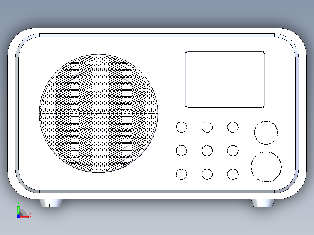 故事按钮-音频播放器-13前视图