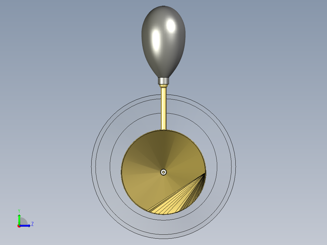 精油闻香器左视图