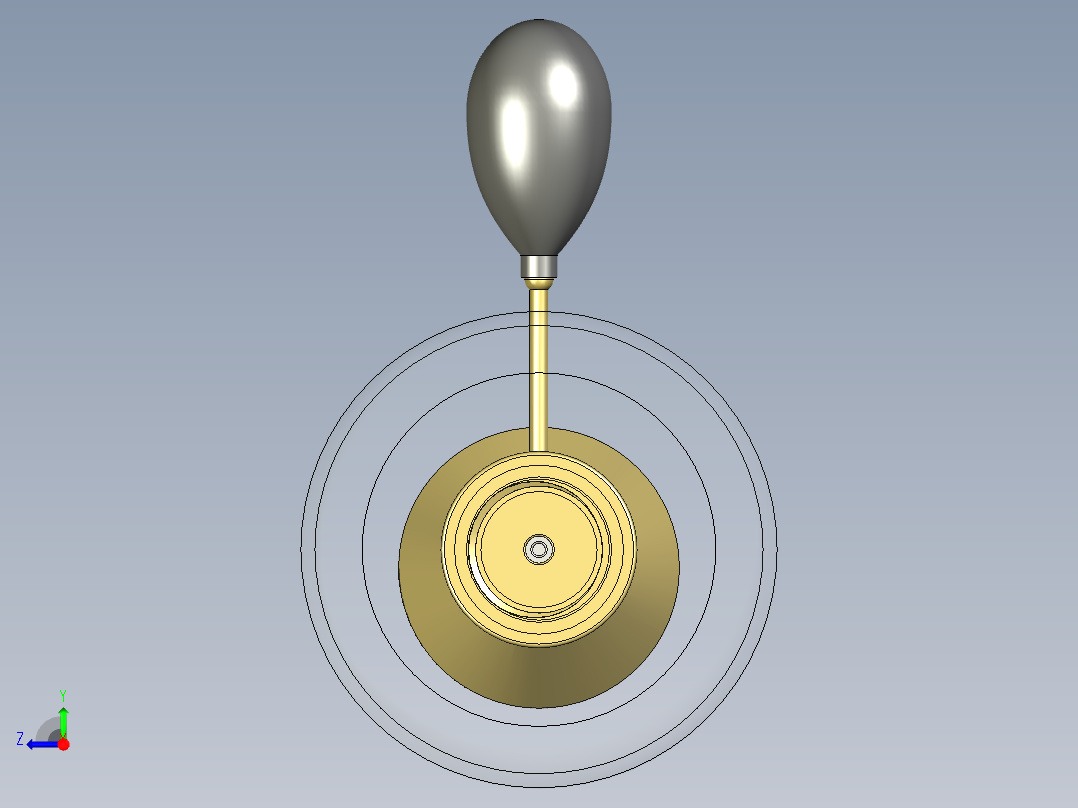 精油闻香器右视图