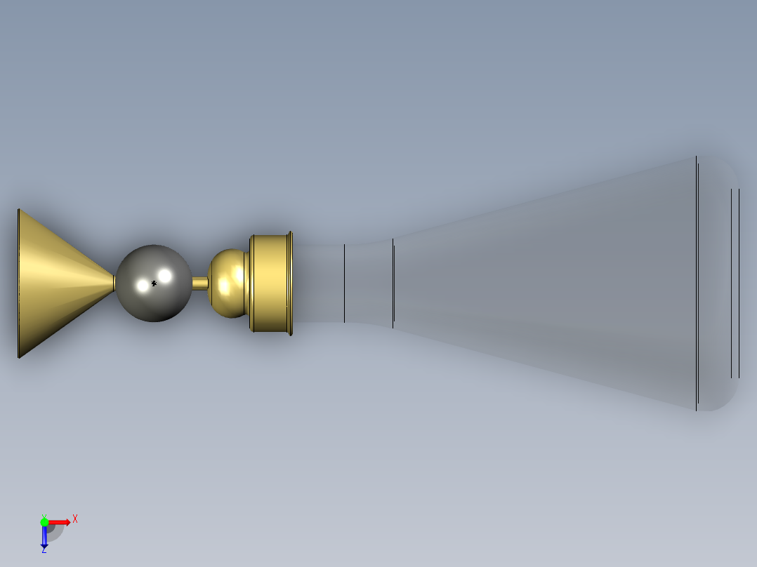 精油闻香器俯视图