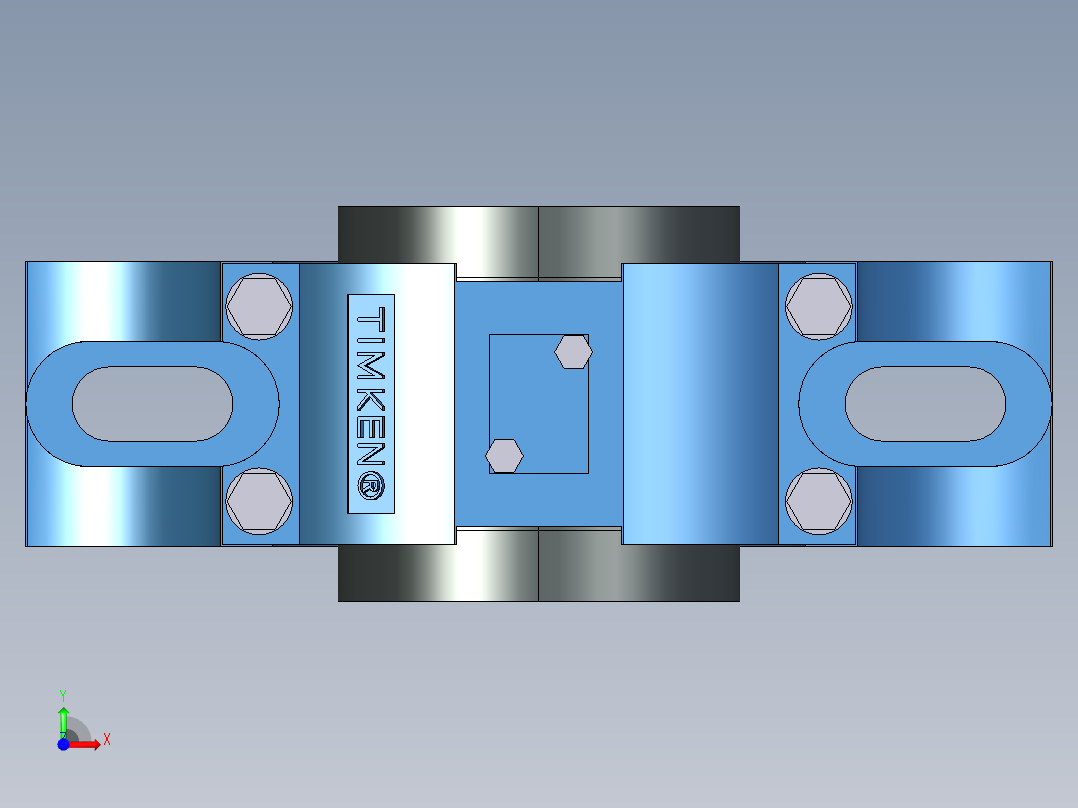 滚动轴承 Timken 65mm前视图